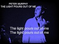 Peter Murphy - The Light Pours Out Of Me