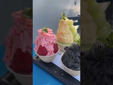 Best Korean shaved ice in LA 🍨 #bingsu #dessert #icecream #shaveice #koreanfood #asianfood