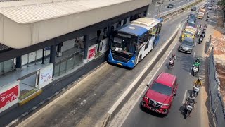 Bus Rapid Transit (BRT) in Jakarta, Indonesia 2024 - Transjakarta