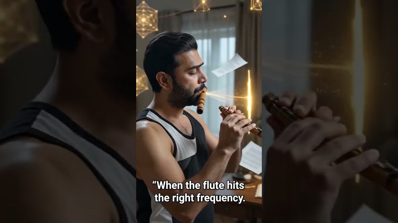 FLUTE MELODY UNLOCKS DIMENSIONAL GATEWAY! AI VFX SPECTACLE!