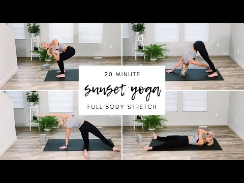 Sunset Yoga | 20 Minute Beginner Yoga Flow
