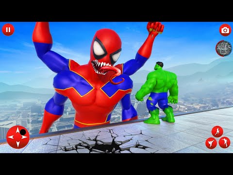 Incredible Monster Spider Battle - Big Superhero City Rescue Mission | Android GamePlay
