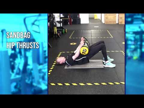 SBW4 - Sandbag Hip Thrusts