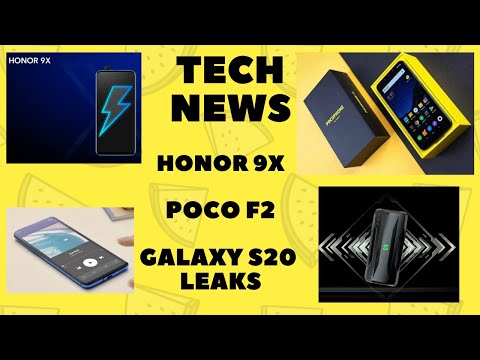 Tech News#7 - Honor 9X, POCO F2, Samsung Galaxy S20, One Plus 8 Pro, Black Shark 3 #ApnaTechGuru