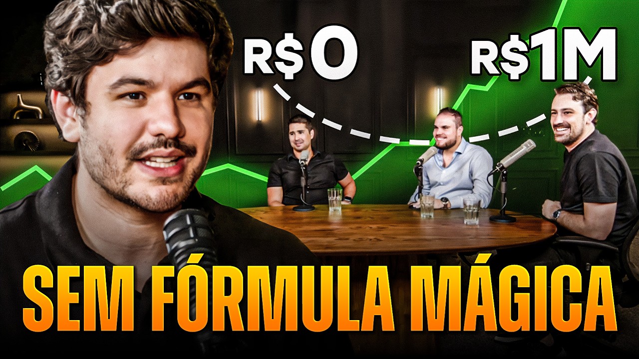 COMO ELES CHEGARAM AO PRIMEIRO MILHÃO?