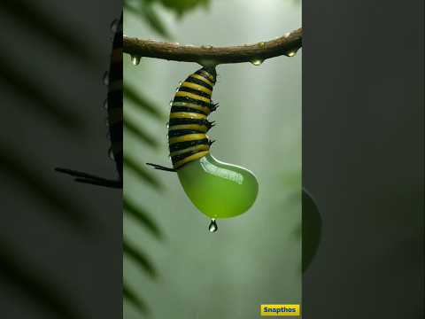 🐛Life of a Butterfly – You Won’t Believe the Transformation 🦋 | Snapthos  #lifecycleofbutterfly