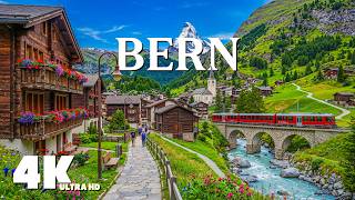 Bern 4K ULTRA HD | Historic Old Town, Swiss Architecture & Scenic Aare River