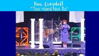 Tina Campbell sings- "Too Hard Not To" @ New Life Covenant SE