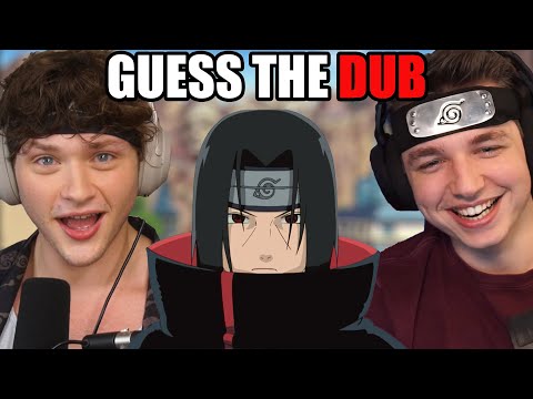 GUESS THE NARUTO DUB VOICE CHALLENGE (ft. IShinobi)