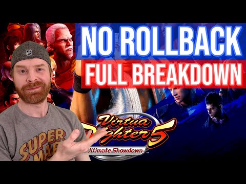 Virtua Fighter 5 does NOT have Rollback Netcode - Full Explanation