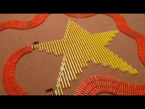 Star and the Oscar on the Red Carpet in Domino