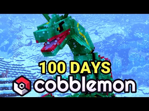 unsorted guy - I Spent 100 Days In Minecraft Cobblemon.. Here's What Happened