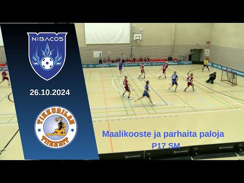 P17 SM Nibacos - Tiikerit maalikooste 26.10.2024
