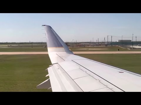 Landing in Austin TX On United’s E175 Flight from Newark 🇺🇸