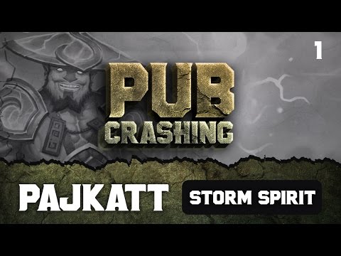Pubs Crashing: Pajkatt on Storm Spirit vol.1