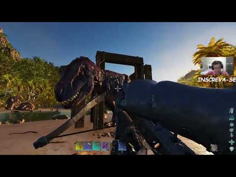 EP07 - Domando nosso primeiro Rex. (Ark Ascended)