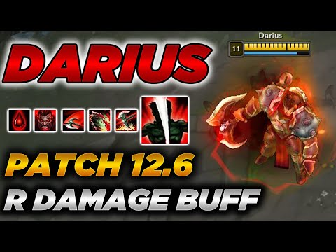 Patch 12.6 Darius Buff Explained - Darius Ultimate Damage Buffed - Huge Buff? Small Buff?