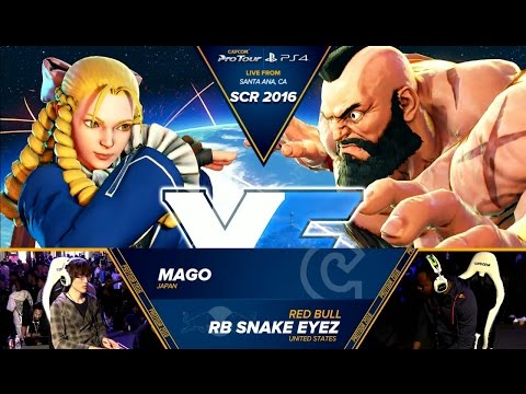 Mago (Karin) vs Snake Eyez (Zangief) - SCR 2016 - Pools