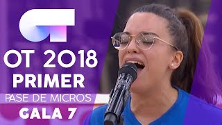 "STONE COLD" - NOELIA  | PRIMER PASE DE MICROS GALA 7 | OT 2018