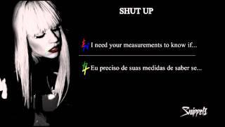 Lady Gaga - Shut Up (Snippet) LETRA E TRADUÇÃO