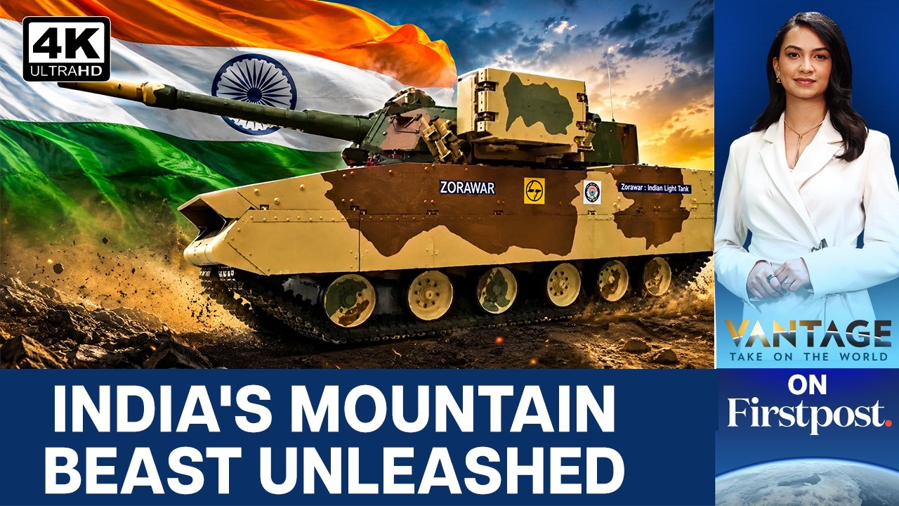 How the Zorawar Light Tank is Built to Dominate the Himalayas | Vantage on Firstpost | 4K
