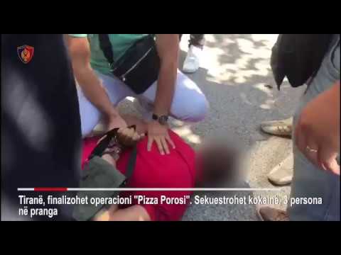 Ora News - “Pizza Porosi" prangos shpërndarësit e kokainës në kryeqytet