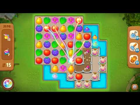 GardenScapes level 3598