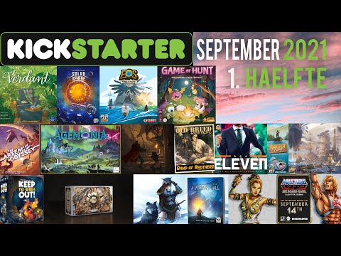 Brettspiele auf Kickstarter und Gamefound im September (1.Hälfte)!