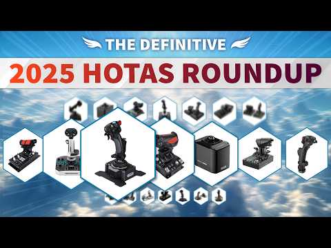 The Definitive 2025 HOTAS Buyer's Guide!
