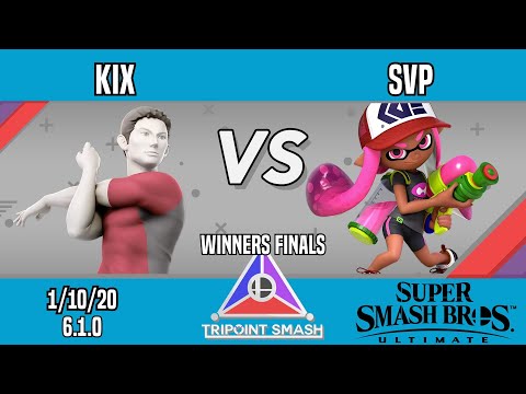 Tripoint Smash 92 - Winners Finals - KiX(Wii Fit Trainer) Vs. SVP(Inkling)