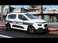 Citroën Berlingo 2020 | Israeli Police Car | [ ELS | Replace ] SoundOff Signal nForce Light Bar 9