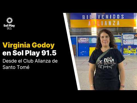 🔵 Desde el Club Alianza de Santo Tomé con Virginia Godoy