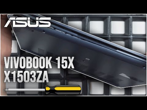 Asus VivoBook 15X X1503ZA von Innen - RAM, SSD, Akku, Lüfter wechseln