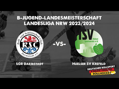 SGR Darmstadt -vs- Hülser SV Krefeld - Landesmeisterschaft/Landesliga NRW B-Jugend 2023/2024
