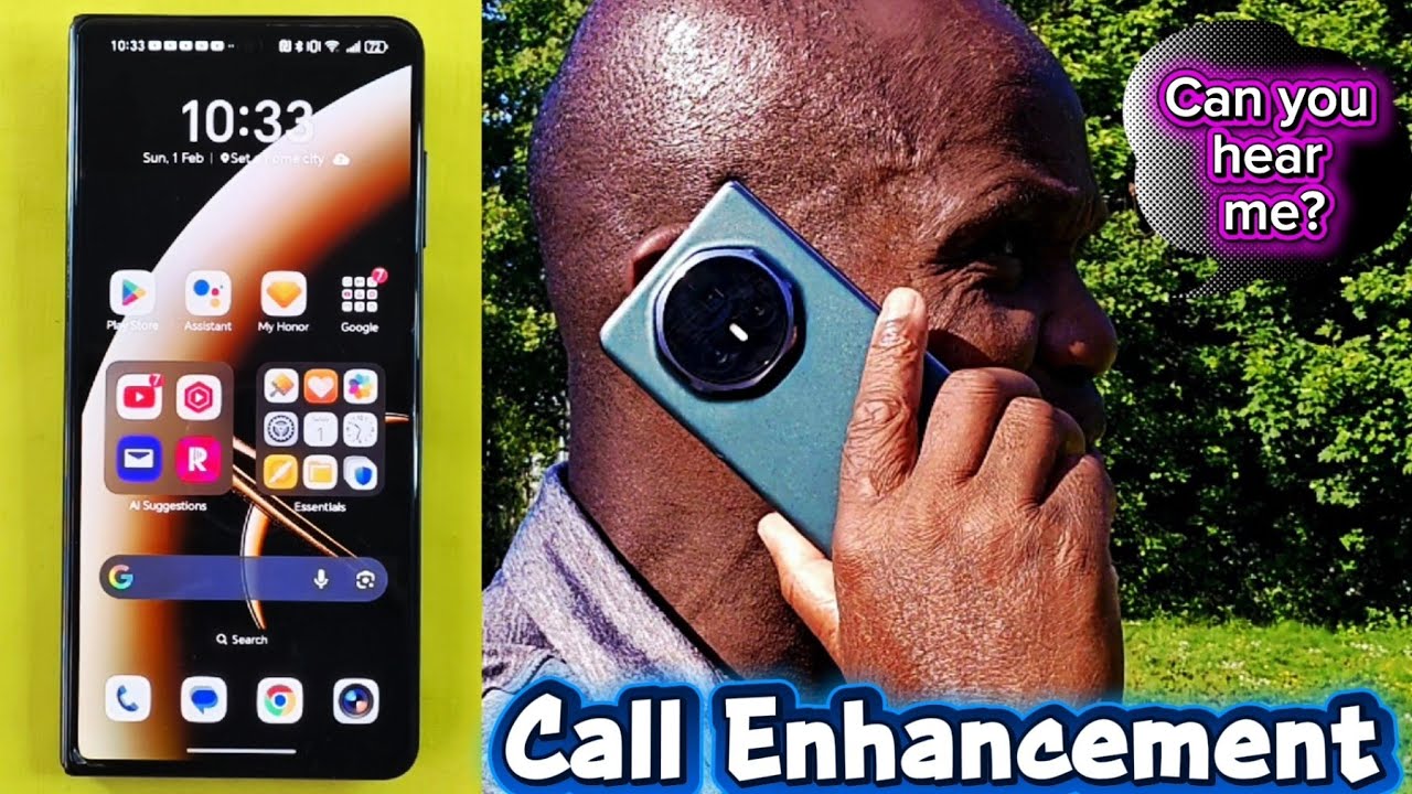 HONOR Magic V3 - AI Noise Cancellation for Clearer Calls  🔊😉