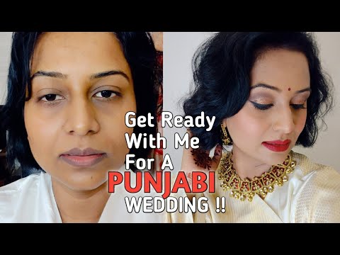 Get Salon Ready With Me For A Punjabi Wedding #ludhiana | Did heavy makeup after my wedding day