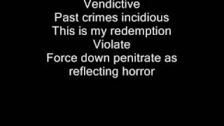 slayer psychopathy red with lyrics