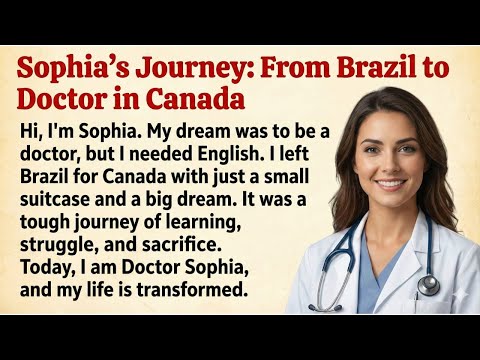 The Inspiring Journey of a Brazilian Girl Who Mastered English || Sophia"s Journey || Learn English