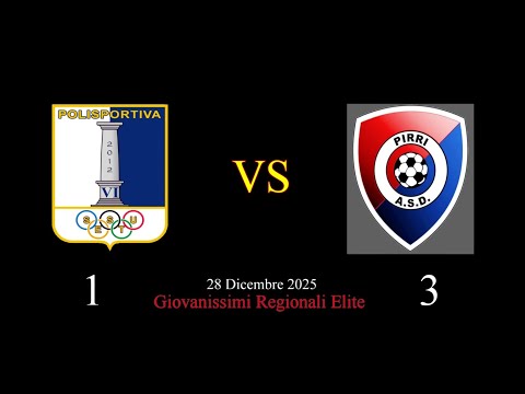 POLISPORTIVA SESTU VS CALCIO PIRRI - Cat. Giovanissimi Regionali Elite
