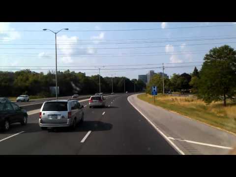 Interstate 94 West leaving Chicago and headed towards Wisconsin