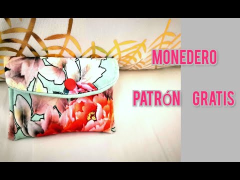 DIY/ MONEDERO-PATRÓN GRATIS-DESCARGAR