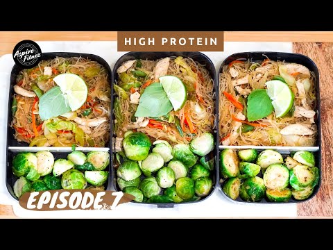 Filipino Meal Prep For Weight Loss | High Protein Pancit Recipe | Healthy Asian Meal Prep Ep 7.