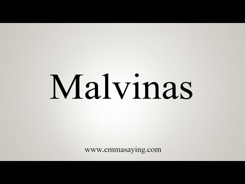 How To Say Malvinas