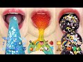 Asmr 1HOUR COLORFUL EMOJI FOOD CHALLENGE MUKBANG 1시간 알록달록 이모지 챌린지 먹방 모