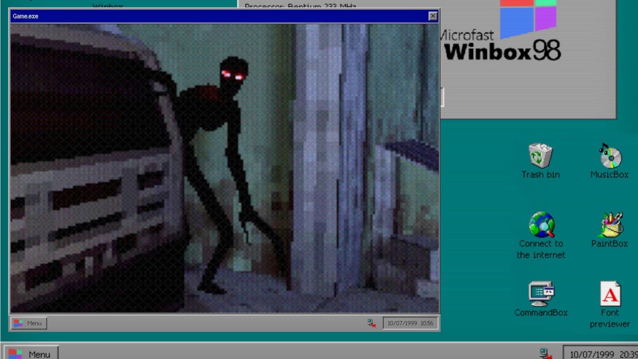 GAME.exe - Windows 98 Is Out To End Your Life For Buying A Used Computer In This Horror Game