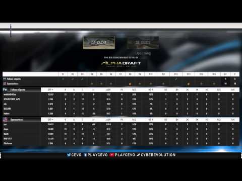 Follow eSports vs Sponsorless Game 1 (CEVO-P CS:GO Season 8) - Misled & Dust