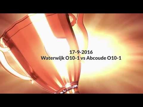 Waterwijk O10-1 vs Abcoude 010-1  datum 17 9 2016