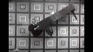 The Steve Allen Show - Levitating Rotating Grand Piano Gag (1959) - NBC Kinescope