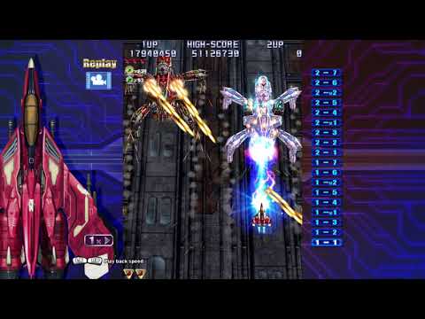 Raiden IV - Overkill Mode 2-ALL 1CC - 80,329,150 (ME-02)