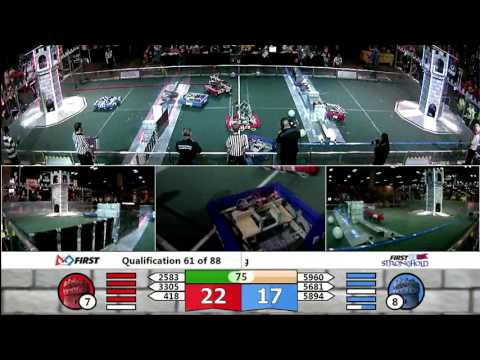 FRC Alamo 2016 - Qualification 61